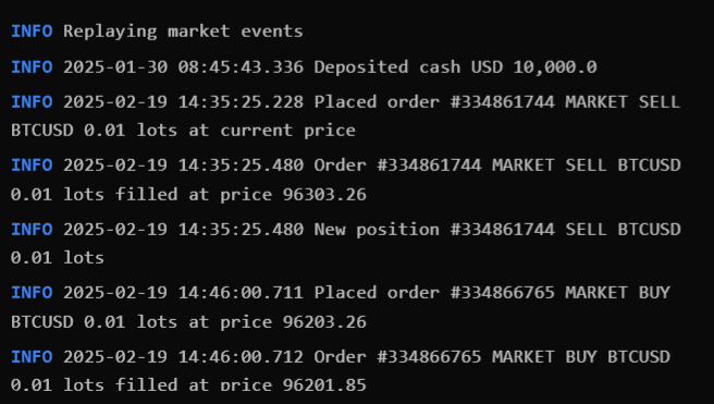 Position filters preview